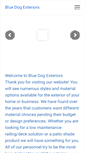 Mobile Screenshot of bluedogexteriors.com